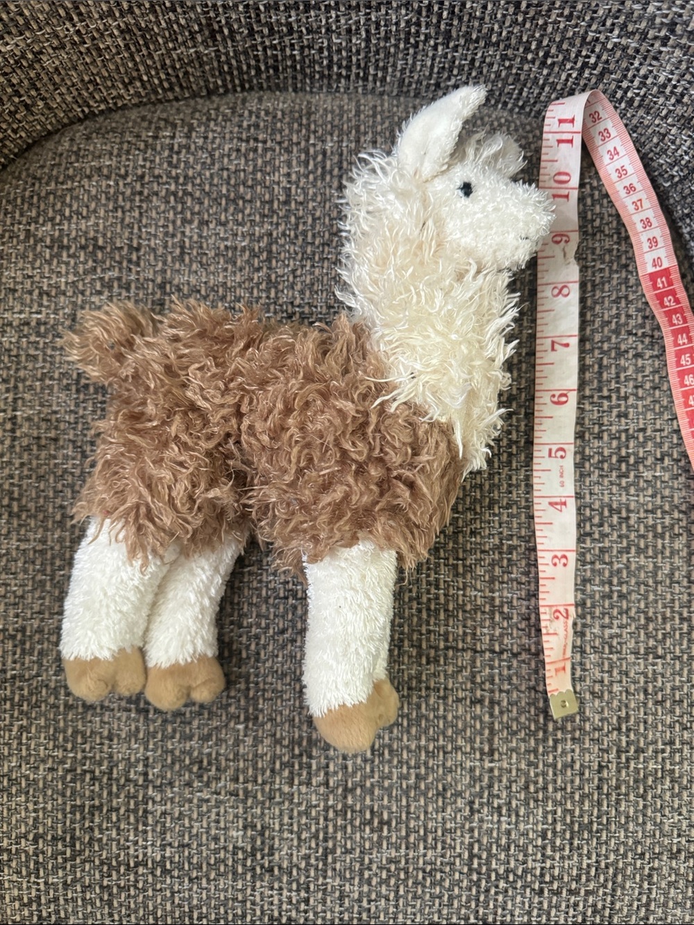 Douglas Cuddle Toys Paddy O'llama Shaggy Llama Plush Animal 10" Brown Cream